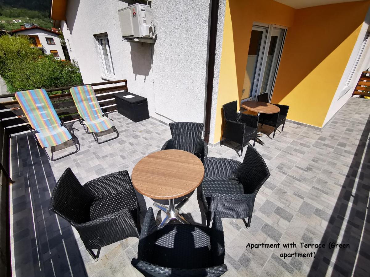 Apartment And Room Anica Tolmin Kültér fotó